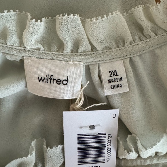 Aritzia NWT Wilfred Daughter Dress Rainwash Green Size 2XL XXL - Picture 6 of 13